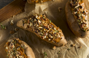 twice baked sweet potato